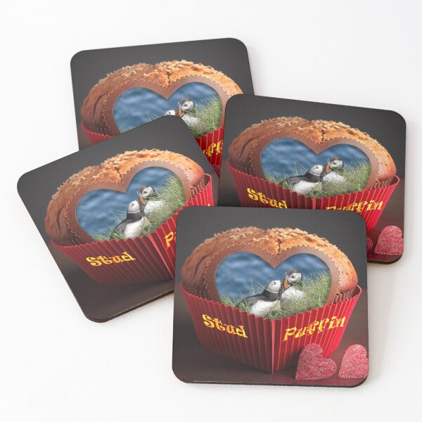 Item preview, Valentine's Day Card - Puffins - Stud Puffin designed and sold by jrtwynam.
