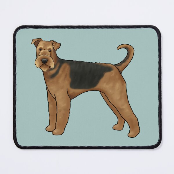Item preview, Airedale terrier dog designed and sold by Milanicole.