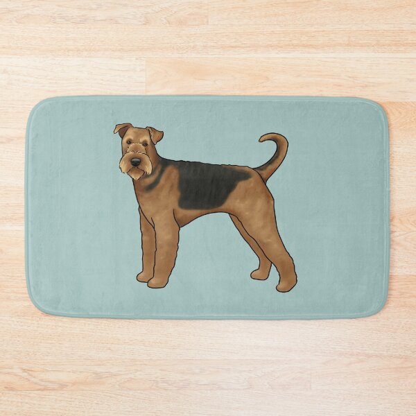 Item preview, Airedale terrier dog designed and sold by Milanicole.
