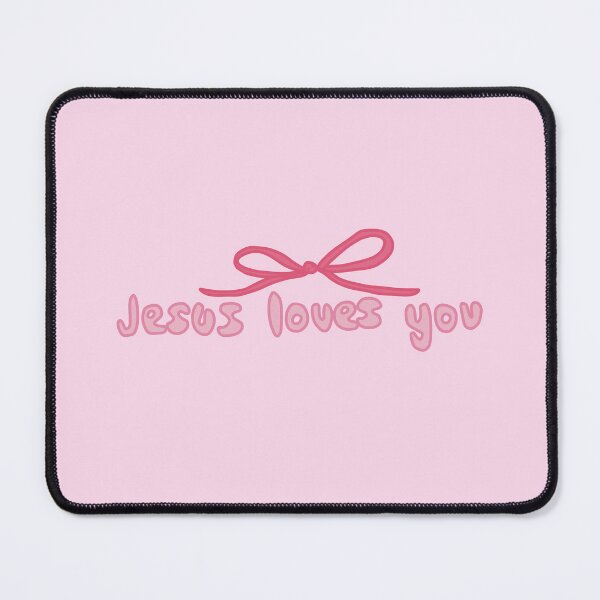 Item preview, Jesus Loves You Bow designed and sold by coastal collective.