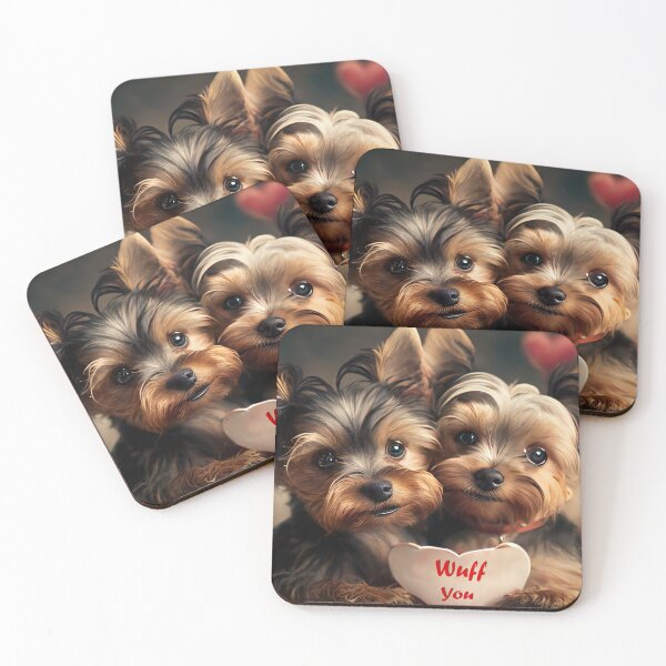 Item preview, Valentine's - Yorkies - Wuff You designed and sold by jrtwynam.