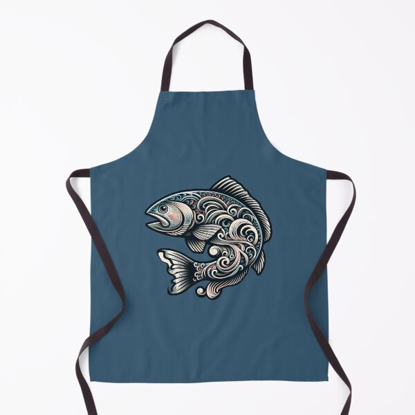 Item preview, Swim in Style: Artistic Fish Graphic for Ocean Lovers designed and sold by Andy-Many-Ideas.