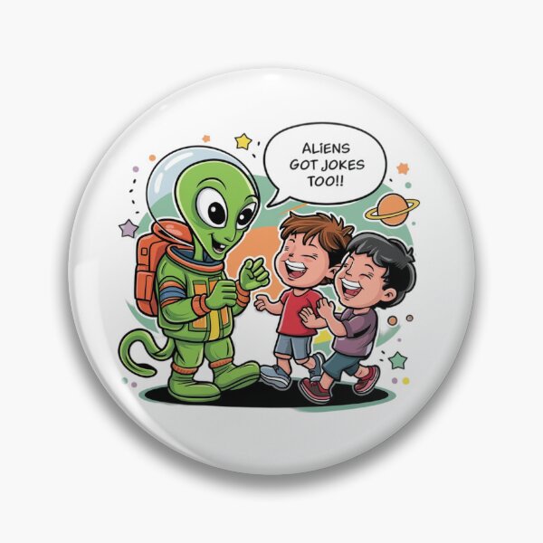 Item preview, Aliens got jokes too designed and sold by 123ks.