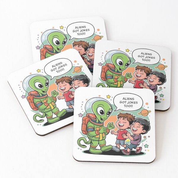 Item preview, Aliens got jokes too designed and sold by 123ks.