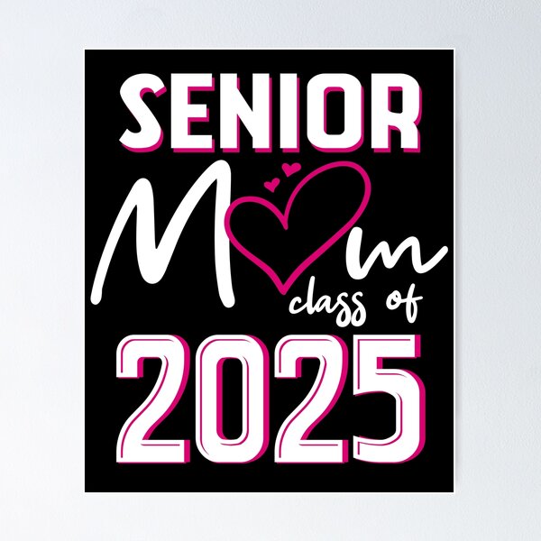 Item preview, Proud Mom Class of 2025 Senior Graduation Vintage Funny Senior Mom designed and sold by KsuAnn.