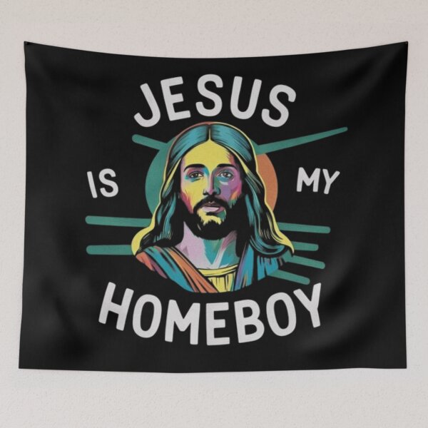 Item preview, JESUS IS MY HOMEBOY  designed and sold by Obinne.