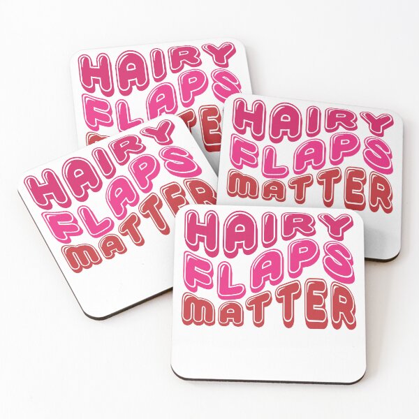 Item preview, Joke Hairy Flaps Matter designed and sold by ‪Anas Talbi‬‏.