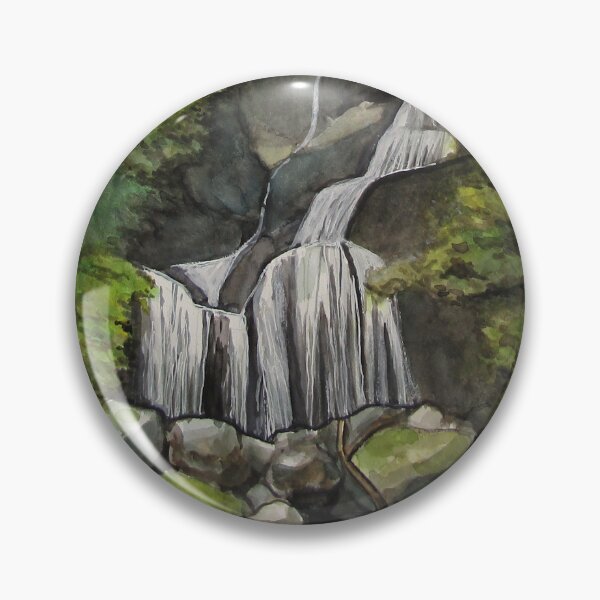 Item preview, Torc Waterfall, Killarney, Co. Kerry. Watercolour, gouache on 30x40cm watercolour paper. designed and sold by crowleyronan123.