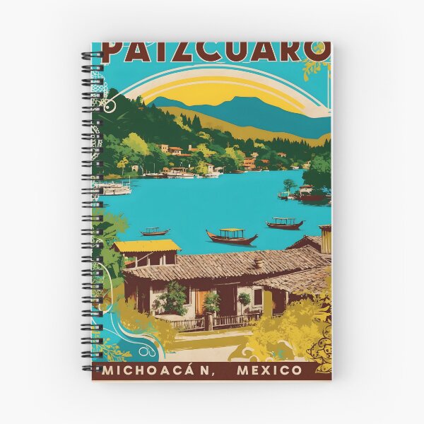 Item preview, Patzcuaro Michoacan Mexico Vintage Travel Tourism designed and sold by TravelersGems.