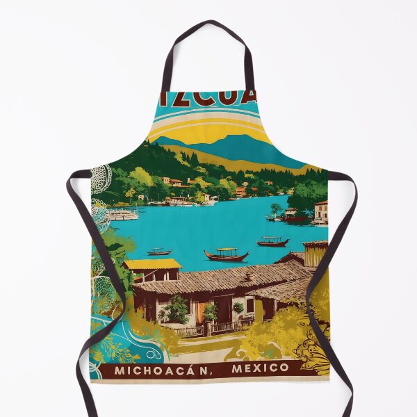 Item preview, Patzcuaro Michoacan Mexico Vintage Travel Tourism designed and sold by TravelersGems.