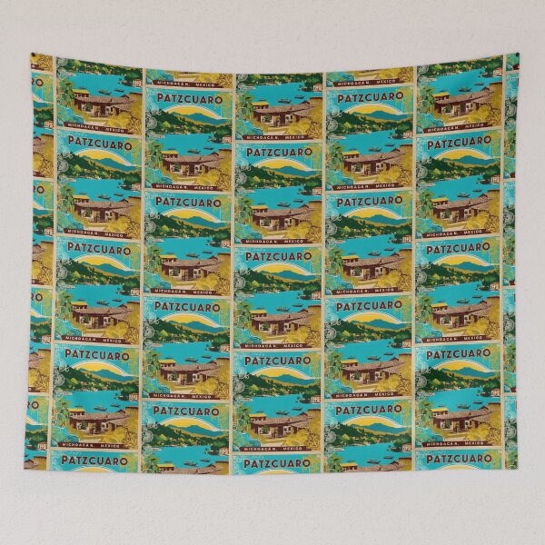 Item preview, Patzcuaro Michoacan Mexico Vintage Travel Tourism designed and sold by TravelersGems.