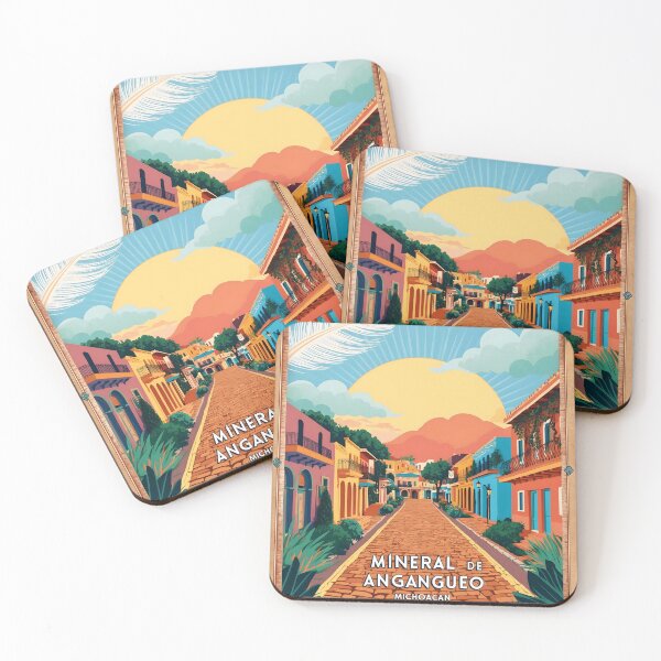Item preview, Mineral de Angangueo Michoacan Mexico Vintage Travel Tourism designed and sold by TravelersGems.