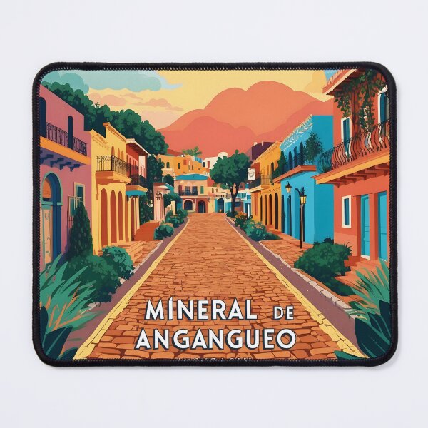 Item preview, Mineral de Angangueo Michoacan Mexico Vintage Travel Tourism designed and sold by TravelersGems.
