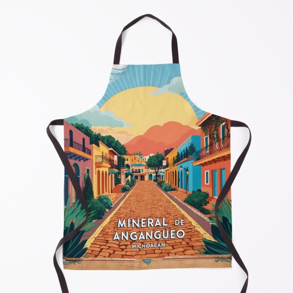Item preview, Mineral de Angangueo Michoacan Mexico Vintage Travel Tourism designed and sold by TravelersGems.