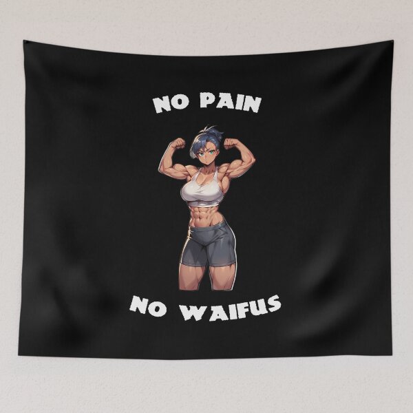 Item preview, Workout Waifu designed and sold by DegenMerch.