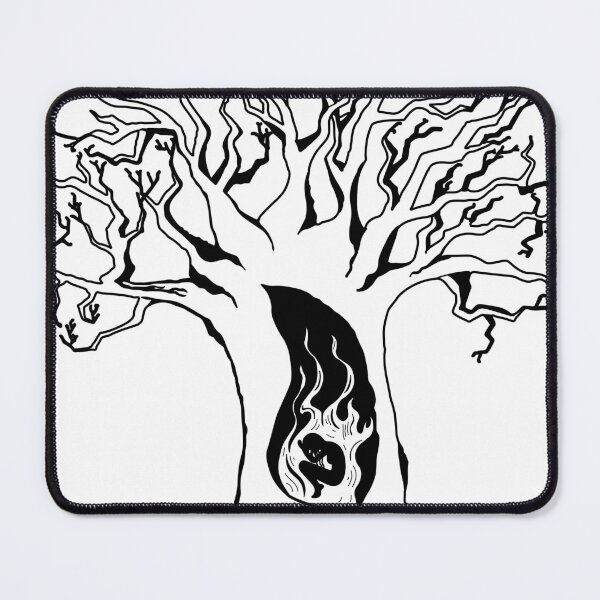 Item preview, Girl in the burning tree designed and sold by DriftJelly.