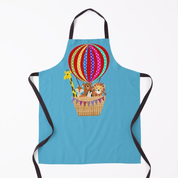 Item preview, Hot Air balloon with Basket Full of Animals designed and sold by Cedarrue.