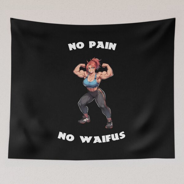 Item preview, Workout Waifu designed and sold by DegenMerch.