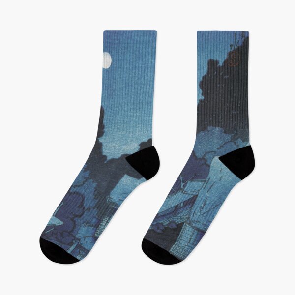 Item preview, Mountain Temple in Sendai by Kawase Hasui designed and sold by Takeda-art.