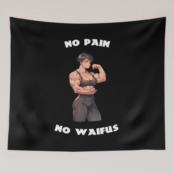 Item preview, Workout Waifu designed and sold by DegenMerch.
