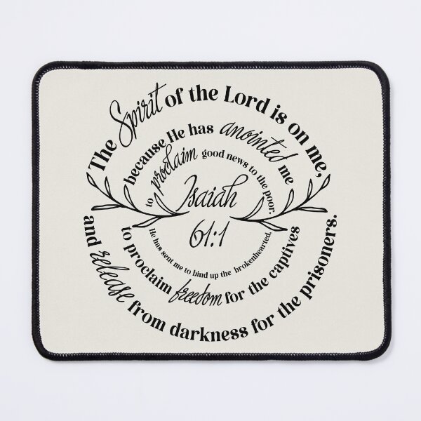 Item preview, Isaiah 61:1 - The Spirit of the Lord is on me designed and sold by AbideApparel.