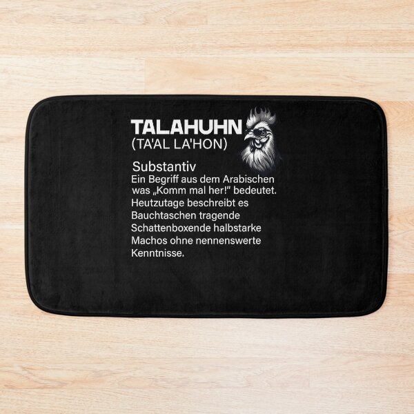 Item preview, Ta'al La'hon Saying Funny Talahun Description designed and sold by LuminOrb.