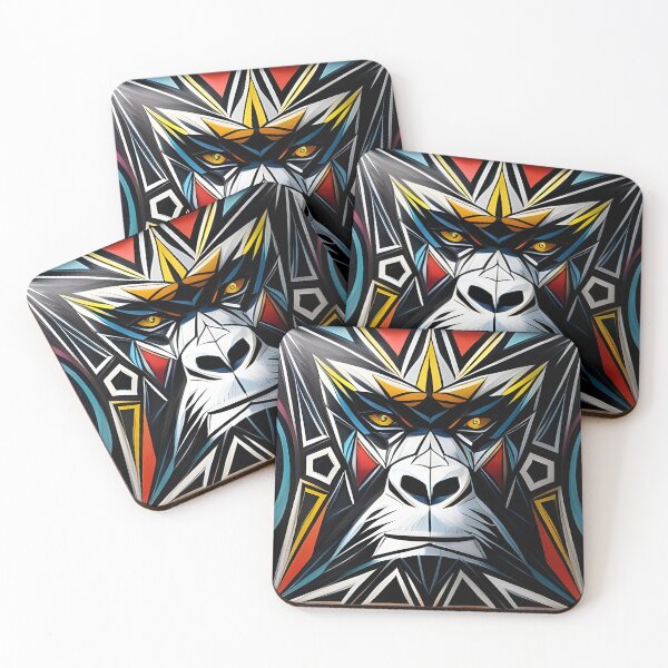 Item preview, Abstract Gorilla Artwork designed and sold by sifo2024.