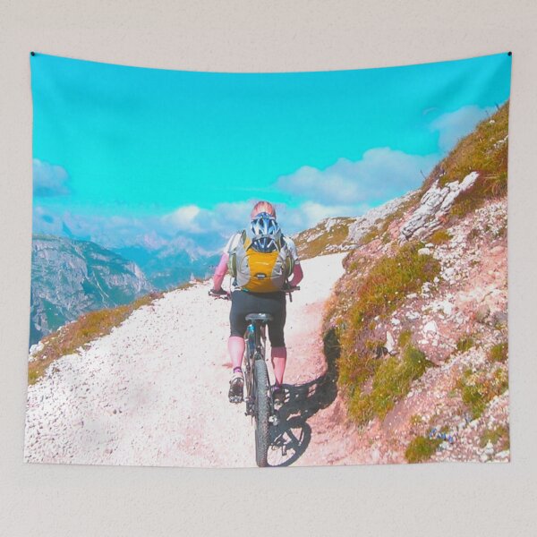 Item preview, Radiant Mountain Biking Adventure designed and sold by GrizzlyCollective.