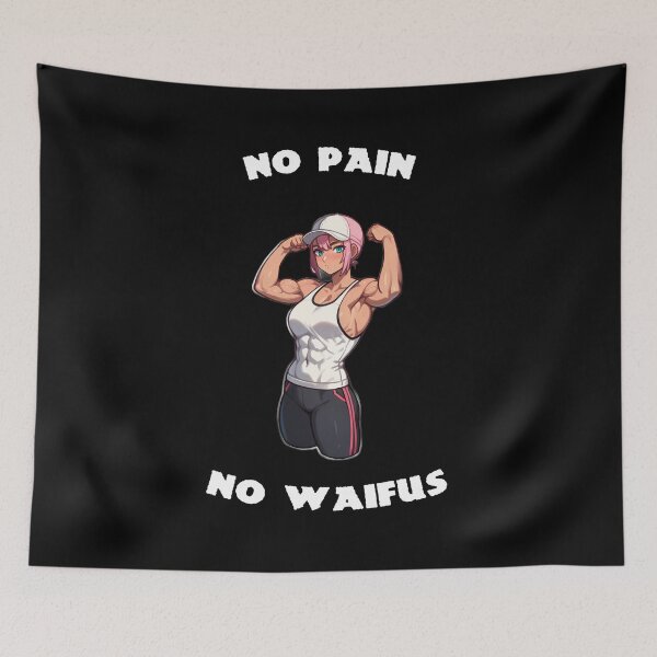 Item preview, Workout Waifu designed and sold by DegenMerch.