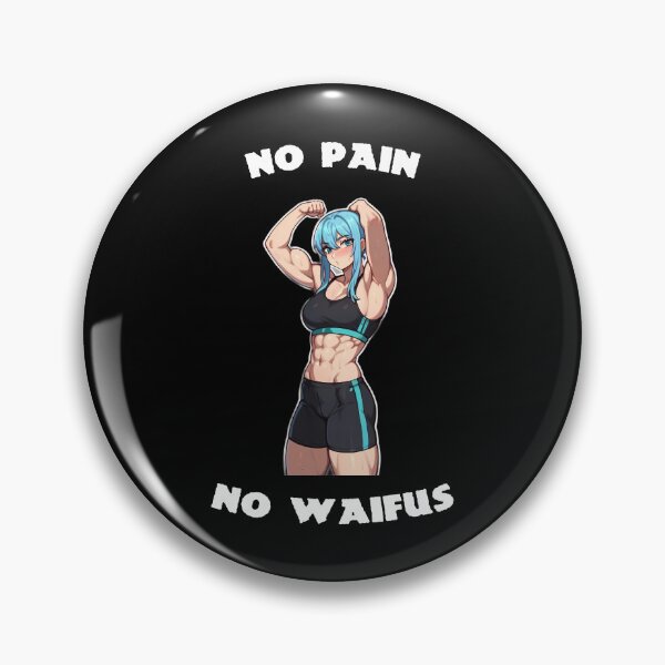Item preview, Workout Waifu designed and sold by DegenMerch.