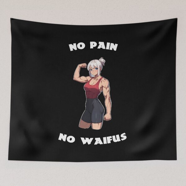 Item preview, Workout Waifu designed and sold by DegenMerch.