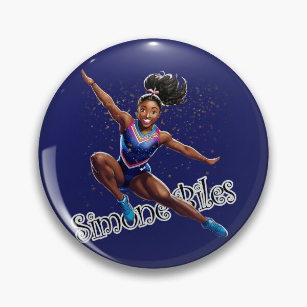 Item preview, Gymnast Somone Biles designed and sold by phoenixart-only.