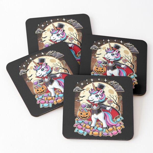 Item preview, Funny Vampire Unicorn Loves Candy designed and sold by LuminOrb.