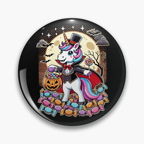 Item preview, Funny Vampire Unicorn Loves Candy designed and sold by LuminOrb.