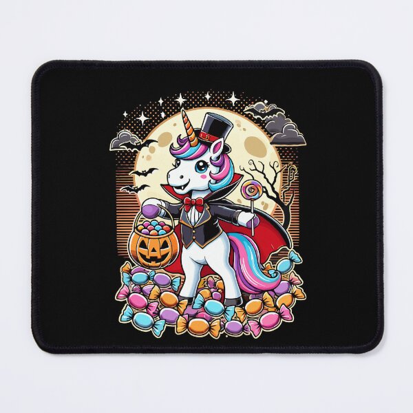 Item preview, Funny Vampire Unicorn Loves Candy designed and sold by LuminOrb.