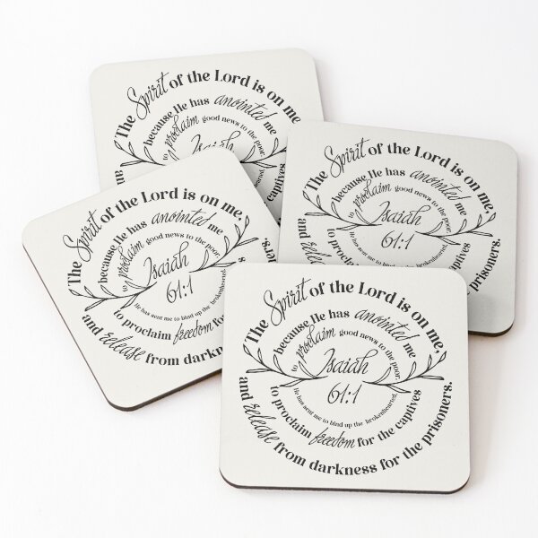 Item preview, Isaiah 61:1 - The Spirit of the Lord is on me designed and sold by AbideApparel.