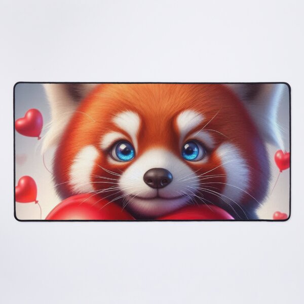 Item preview, Valetine Red Panda 3 designed and sold by PANDALOVEART.