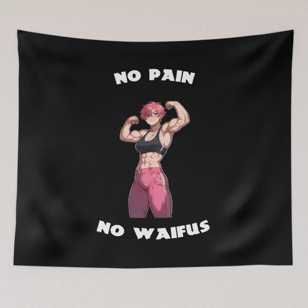 Item preview, Workout Waifu designed and sold by DegenMerch.
