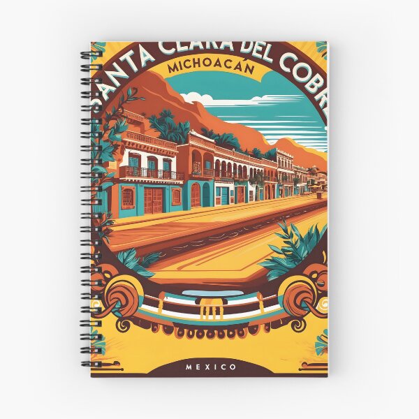 Item preview, Santa Clara del Cobre Michoacan Mexico Vintage Travel Tourism designed and sold by TravelersGems.