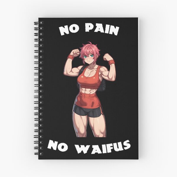 Item preview, Workout Waifu designed and sold by DegenMerch.