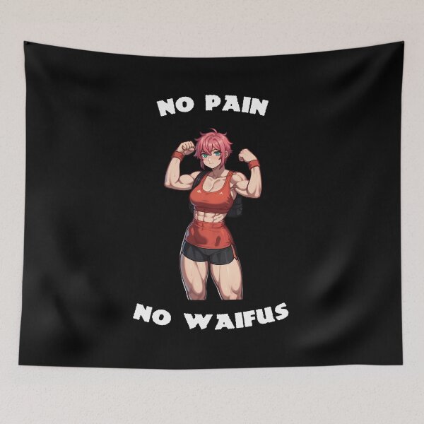 Item preview, Workout Waifu designed and sold by DegenMerch.