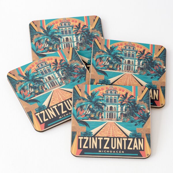 Item preview, TzinTzunTzan Michoacan Mexico Vintage Travel Tourism designed and sold by TravelersGems.