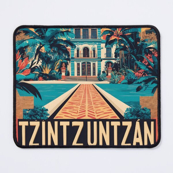 Item preview, TzinTzunTzan Michoacan Mexico Vintage Travel Tourism designed and sold by TravelersGems.