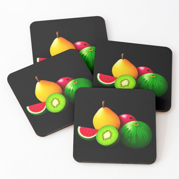 Item preview, Assorted Tropical Fruits Illustration designed and sold by artwaves.