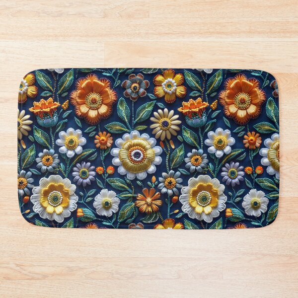 Item preview, Vintage Floral Boho Embroidery designed and sold by SecretDicer.