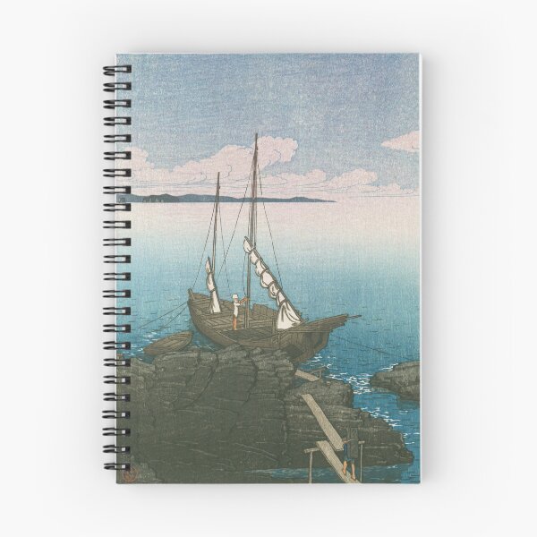 Artikelvorschau, Sone trägt ein Boot bei Boshu von Kawase Hasui entworfen und verkauft von Takeda-art.