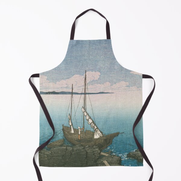 Item preview, Sone Carrying Boat at Boshu by Kawase Hasui designed and sold by Takeda-art.