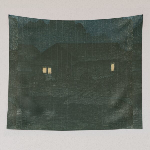 Item preview, Tsuta Hot Springs at Mutsu by Kawase Hasui designed and sold by Takeda-art.