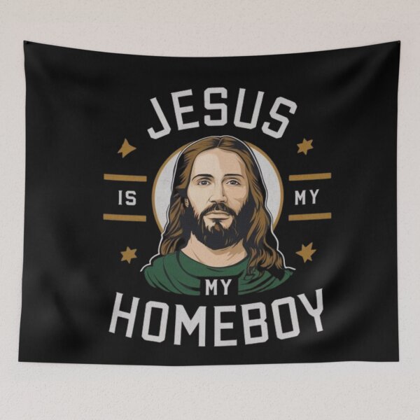 Item preview, JESUS IS MY HOMEBOY  designed and sold by Obinne.