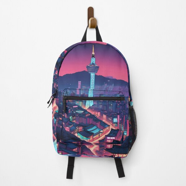 Item preview, Seoul namsan tower cityscape designed and sold by milestotreasure.